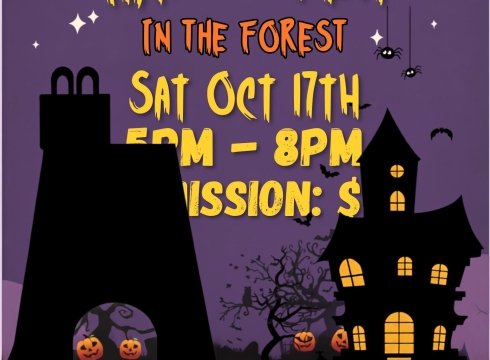 Halloween in the Forest
