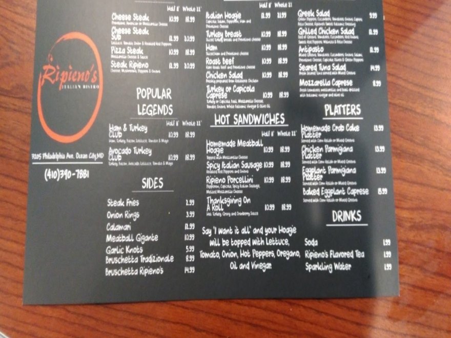 Ripieno's Italian Restaurant Ripieno's Italian Restaurant